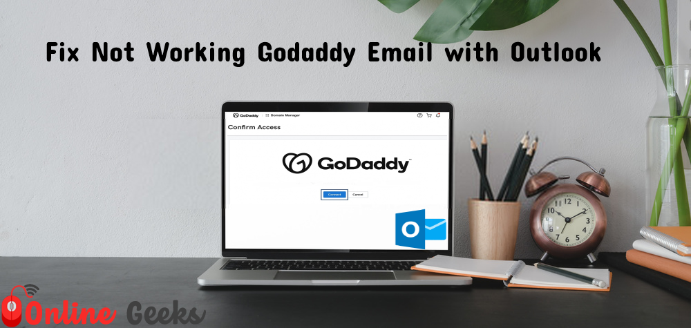 using outlook with godaddy email